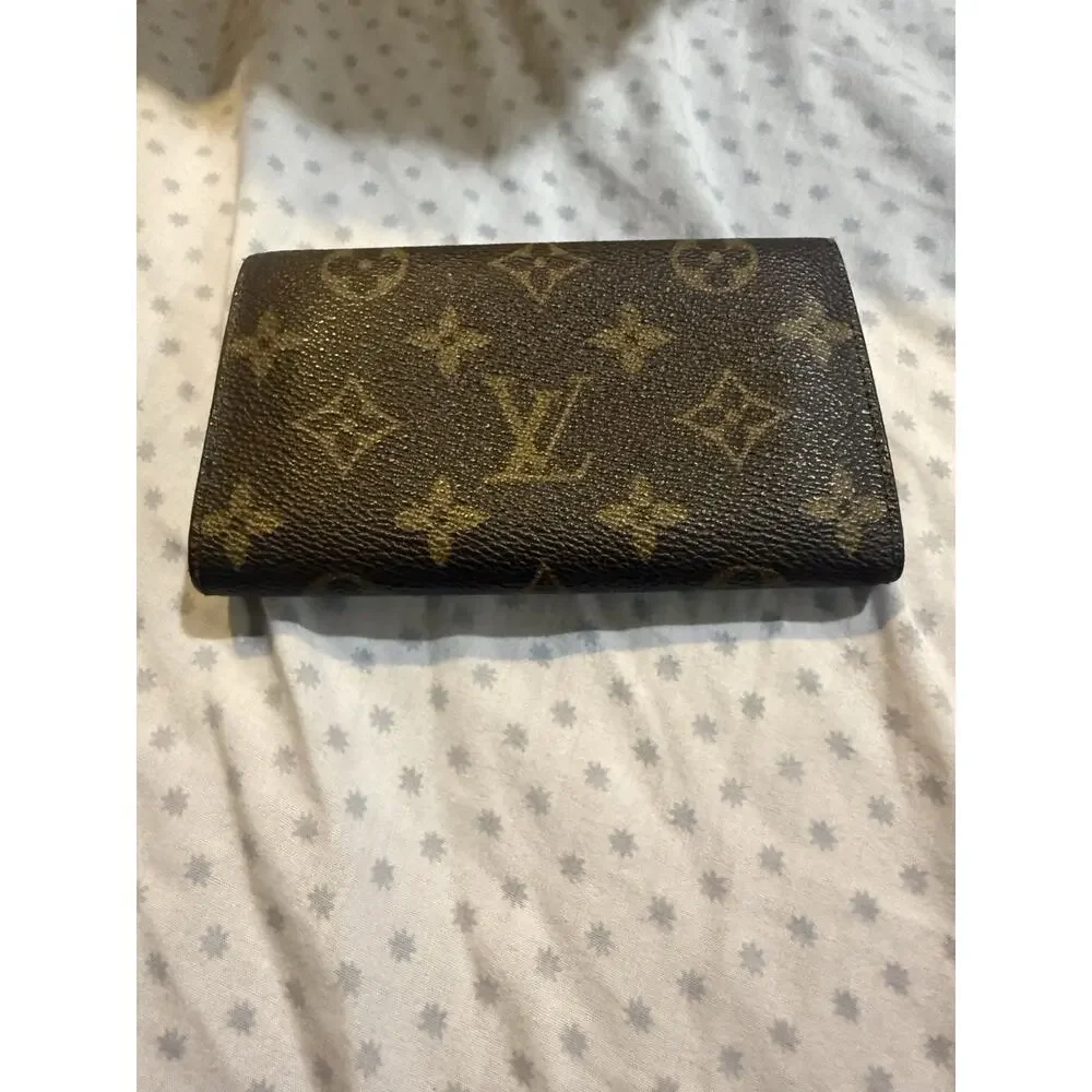 Louis Vuitton Monogram Porte-Monnaie Tresor Wallet